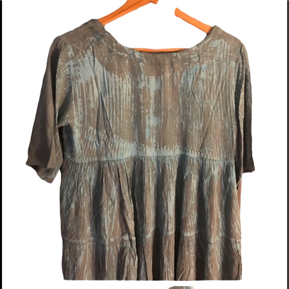 NWT.  Sacred Threads onesize Blouse.  220304.  CL/GY01 - Picture 3 of 4